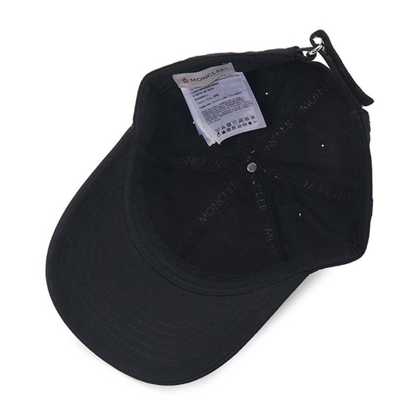 三連休セール❗️MONCLER ブラック キャップ MONCLER（モンクレール） 送料無料 93 MONCLER 3B00008 04863 ブラック