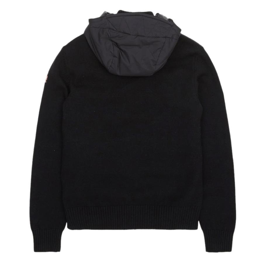 送料無料 15 MONCLER GRENOBLE モンクレール グルノーブル 9B00015 M1122 ブラック ブルゾン ダウン切替 size Mの画像
