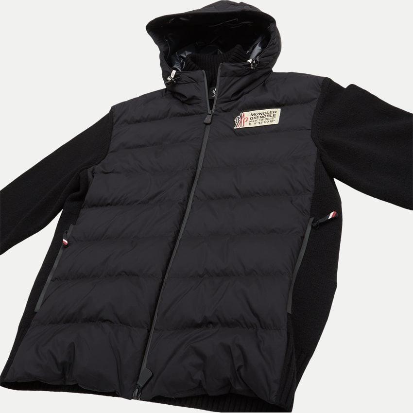 送料無料 15 MONCLER GRENOBLE モンクレール グルノーブル 9B00015 M1122 ブラック ブルゾン ダウン切替 size Mの画像