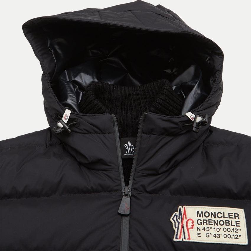 送料無料 15 MONCLER GRENOBLE モンクレール グルノーブル 9B00015 M1122 ブラック ブルゾン ダウン切替 size Mの画像