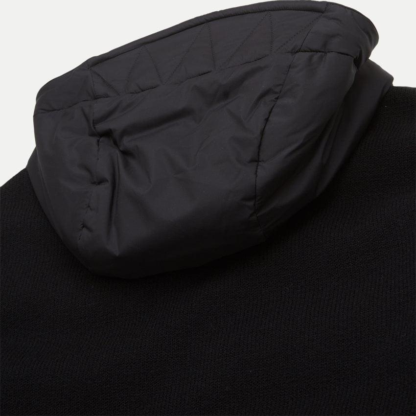 送料無料 15 MONCLER GRENOBLE モンクレール グルノーブル 9B00015 M1122 ブラック ブルゾン ダウン切替 size Mの画像