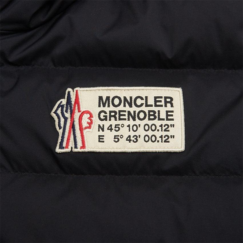 送料無料 15 MONCLER GRENOBLE モンクレール グルノーブル 9B00015 M1122 ブラック ブルゾン ダウン切替 size Mの画像