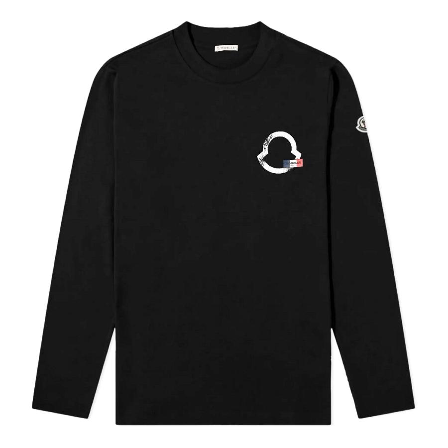送料無料 46 MONCLER モンクレール 8D00016 8390T ブラック Tシャツ 