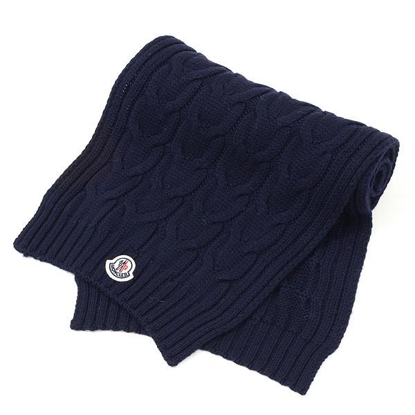 MONCLER 送料無料 93 モンクレール 0001605 04S02 ネイビー マフラー