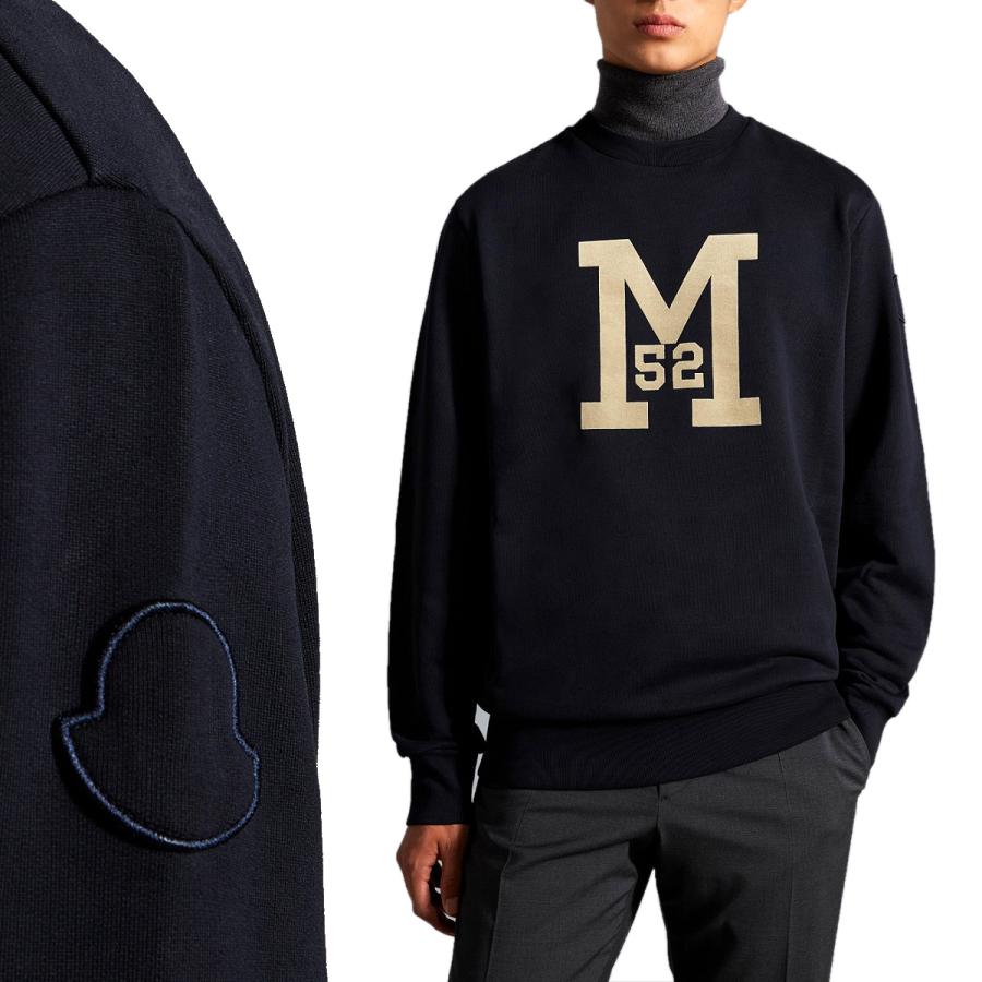 送料無料 56 MONCLER モンクレール 8G00049 809KR ネイビー トレーナー スウェット size L MONCLER（モンクレール） 送料無料 56 MONCLER 8G00049 809KR ネイビー