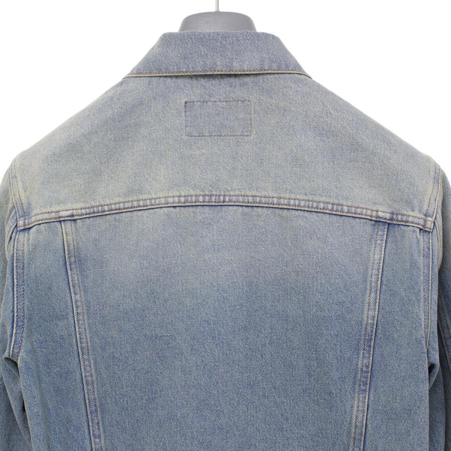 送料無料 3 PRADA プラダ GEB227 12K1 LIGHT BLUE デニムブルゾン ジャケット size Mの画像