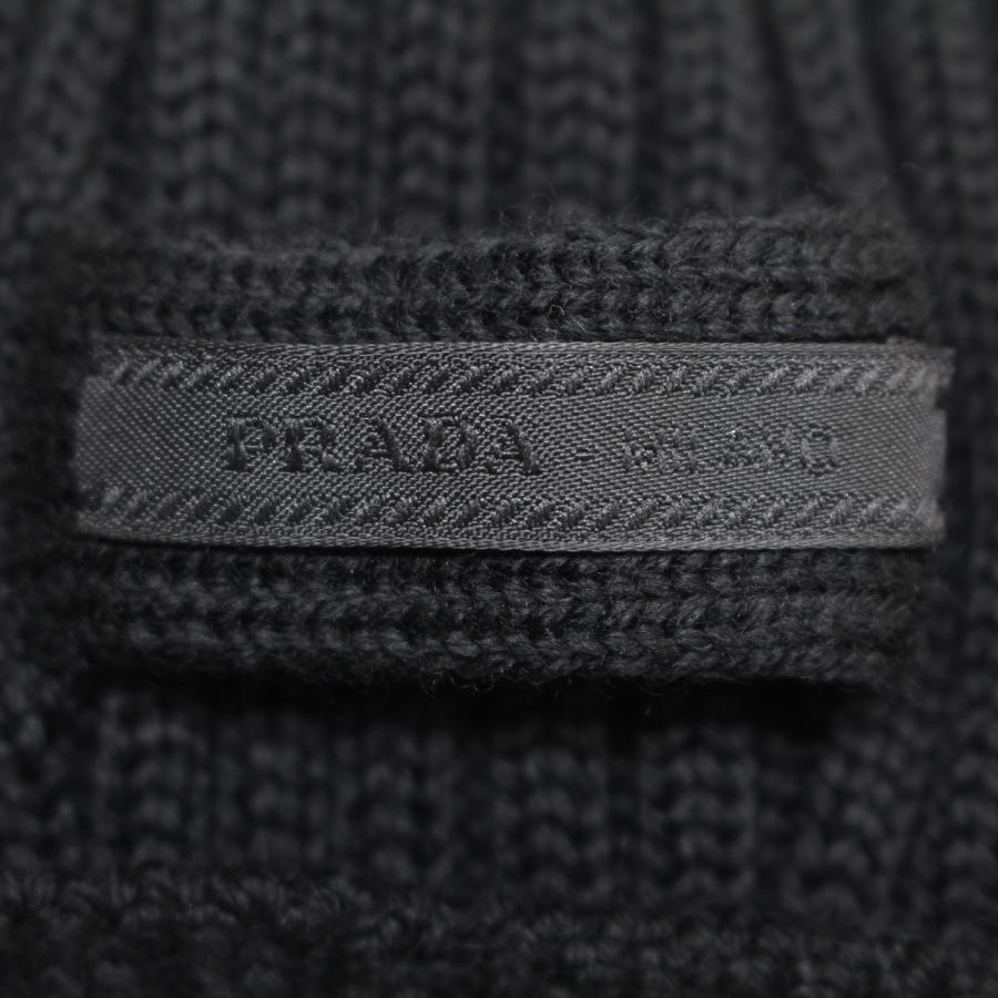 PRADA（プラダ） 送料無料 2 PRADA UMD188 NERO ニットキャップ ニット
