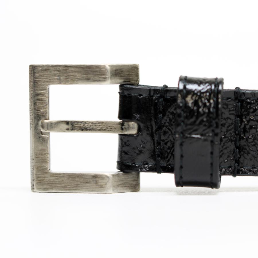 送料無料 82 SAINT LAURENT PARIS サンローランパリ ブラック レザー