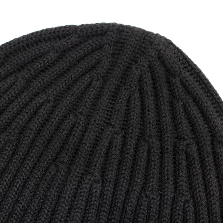 送料無料 6 STONE  ストーンアイランド N100002 S00C3 V0029 ブラック ニットキャップ ニット帽 男女兼用 STONE ISLAND（ストーン アイランド） 送料無料 6 STONE ISLAND