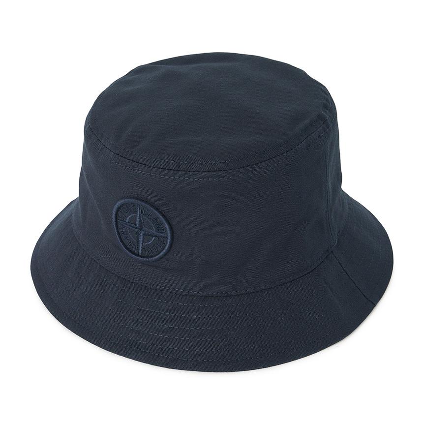 送料無料 4 STONE ISLAND ストーンアイランド 801690365 V0020 ネイビー バケットハット 男女兼用 size 3の画像
