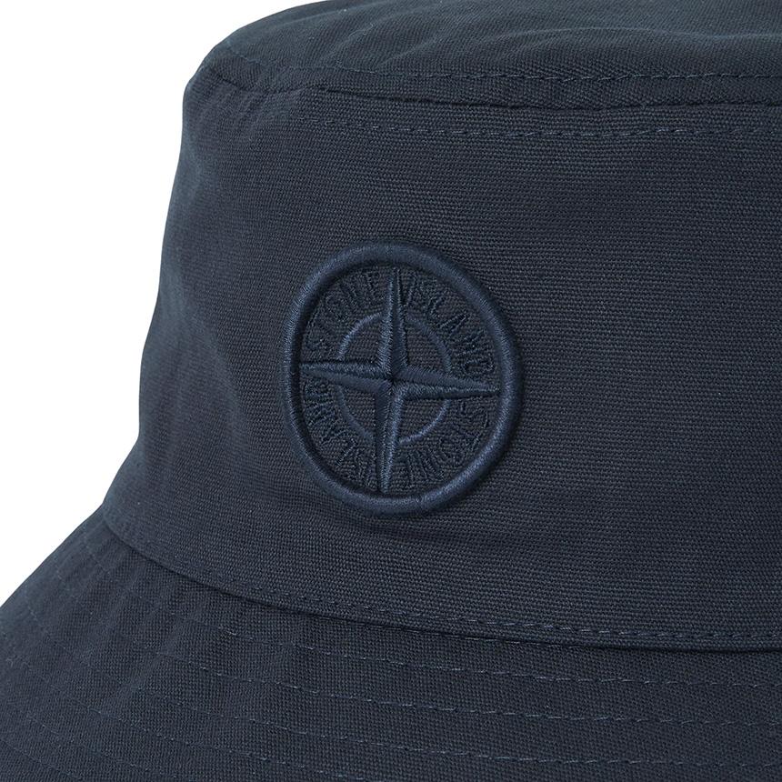 送料無料 4 STONE ISLAND ストーンアイランド 801690365 V0020 ネイビー バケットハット 男女兼用 size 3の画像