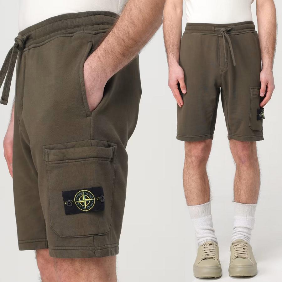 ストーンアイランド　スウェット　ショートパンツ　Sサイズ STONE ISLAND（ストーン アイランド） 送料無料 32 STONE ISLAND K1S15
