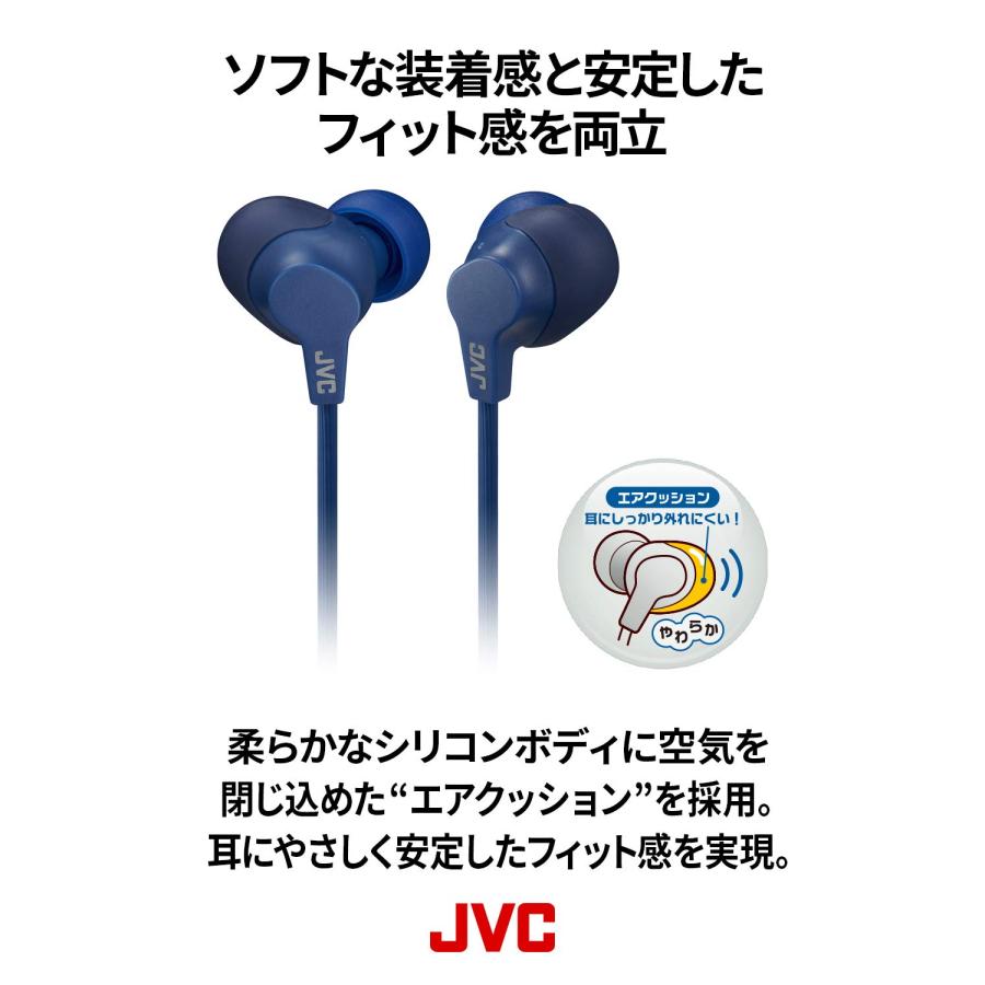 JVCケンウッド JVC HA-FX28W-A Bluetooth対応ワイヤレスイヤホン 防滴仕様 ブルー｜ysnex｜03