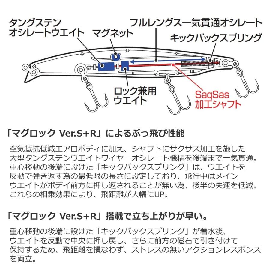 ダイワ(DAIWA) シーバスルアー ショアラインシャイナーZバーティスR140F-SSR 3Dイナッ子｜ysnex｜04