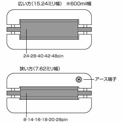 サンハヤト ピンそろった ICS-01 ワンタッチでDIP ICのピンが整列｜ysnex｜03