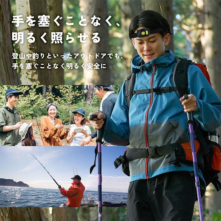 ANTEL 充電式ヘッドライト 1000lm S01】 送料無料 ヘッドライト ライト