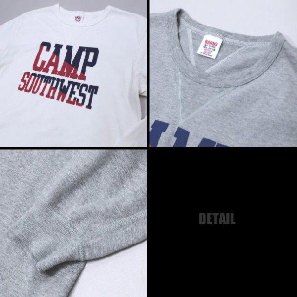 BARNS【バーンズ】ユニオンスペシャル 長袖Tシャツ “CAMP”｜yssbronks｜03