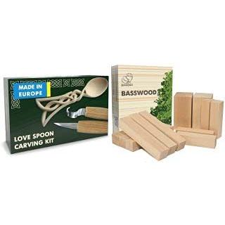 スピード対応 全国送料無料 Beavercraftスプーン彫刻キット初心者のためのdiy04basswood彫りのブロックbw12木彫whittling 趣味のキットに 大人 Aynaelda Com