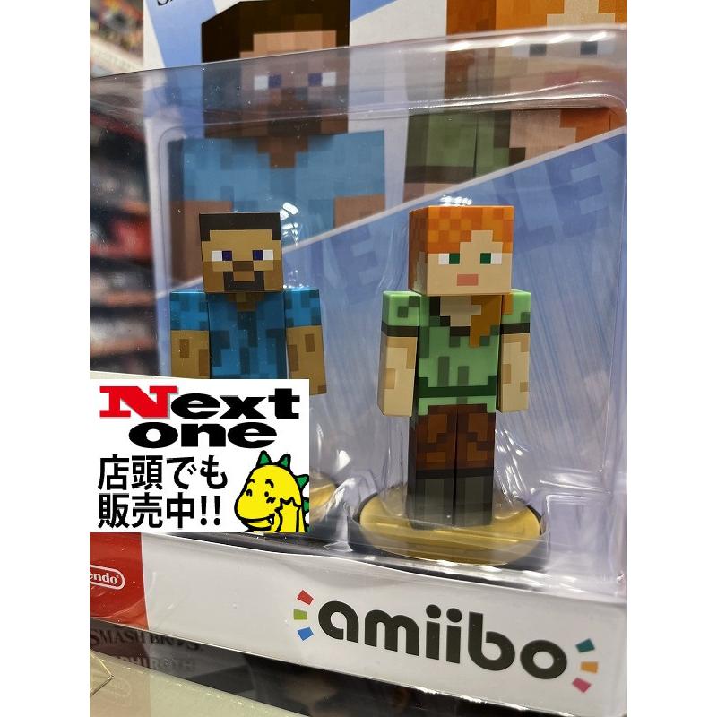 amiibo スティーブ & アレックス 2体セット 10個セット amiibo スティーブ & アレックス 2体セット 10個セット amiibo