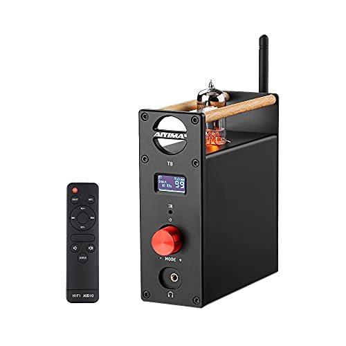 【正規品質保証】 AIYIMA T8 Bluetooth5.0 TUBE-6N3 デジタルチューブ真空管プリアンプ ヘッドフォンアンプ デジタルデコード (ブラック) パワーアンプ 【正規品質保証】 AIYIMA T8 Bluetooth5.0 TUBE-6N3 デジタルチューブ真空管プリアンプ ヘッドフォンアンプ デジタルデコード (ブラック) パワーアンプ