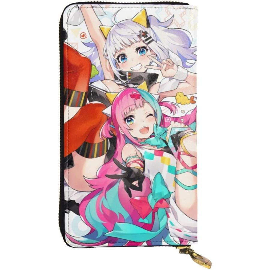 長財布 ピンキー 輝夜月 萌えアニメ柄 さいふ Ykkファスナー使用 職人手作り イタリアン産レザー 薄型 軽量化 シンプル レディース メンズ 財布 その他財布 国内外の人気が集結 Mafiaf If Ua