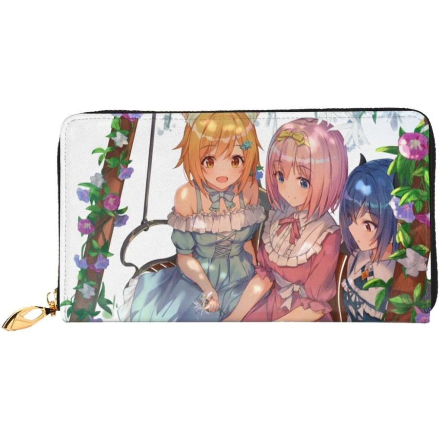 最高品質の メンズ 長財布 財布 プリコネ トゥインクルウィッシュ おしゃれなアニメ柄 レディース 日本製ファス マイクロファイバーレザー 小銭入れ付き かわいい その他財布 Alice Com Ve