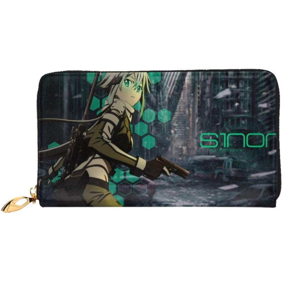 今季一番 メンズ 長財布 財布 Sinon ソードアート オンライン おしゃれなアニメ柄 レディース 日本製フ マイクロファイバーレザー 小銭入れ付き かわいい その他財布 qhema Com