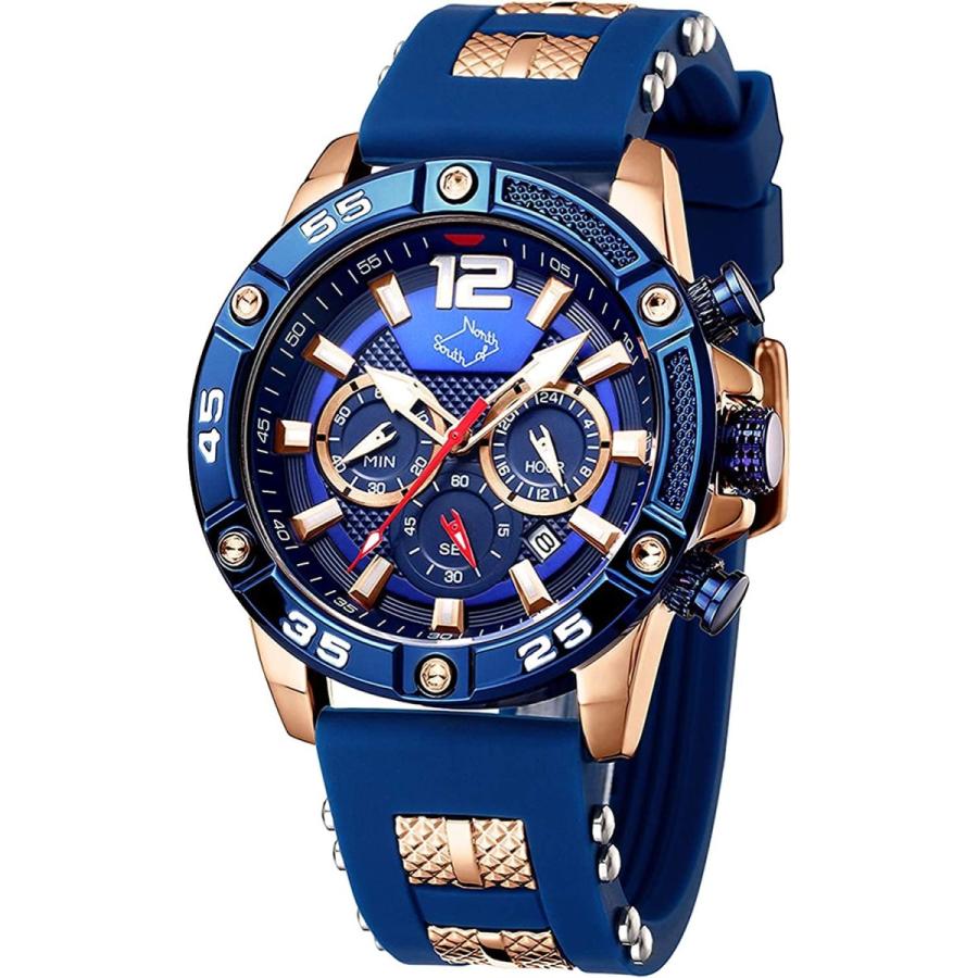 ストップウォッチ機能付き日付防水頑丈クオーツおしゃれシンプル格付けカジュアル勉強仕事 クオーツ シリコン おしゃれ 人気 メンズ 腕時計 うで時計 その他 超安い Themtransit Com