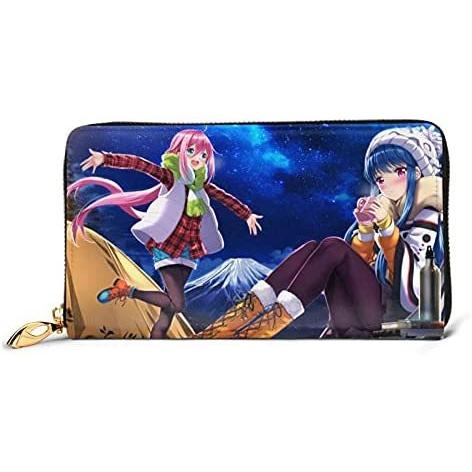 送料無料キャンペーン ゆるキャンアニメ 財布 本革 ウォレット レディース 小銭入れ 現金 カード収納 長財布 革 ラウンドファスナー カード収納 防水 お札入れ おしゃれ その他財布 Www Thinktocode Com