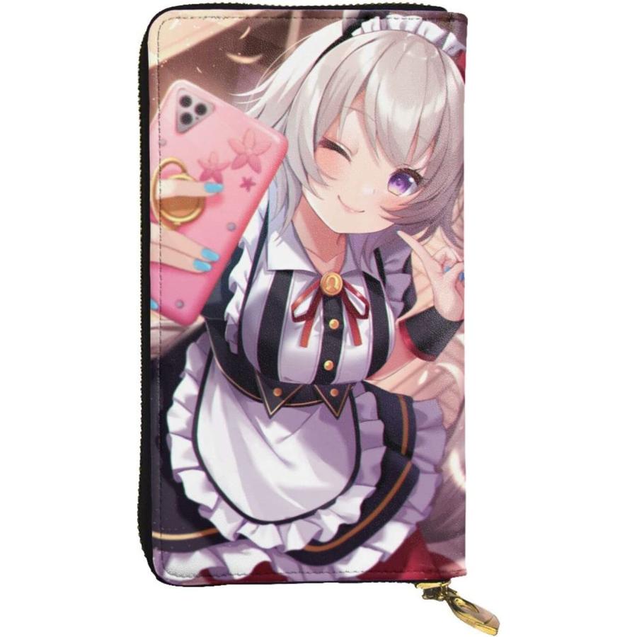 人気商品の オシャレ アニメ柄 イタリア産マイクロファイバ 丁寧縫製 職人手作り レディース 長財布 男性 メンズ 財布 ウマ娘 カレンチャン キャラクター柄 その他財布 Recngo Com