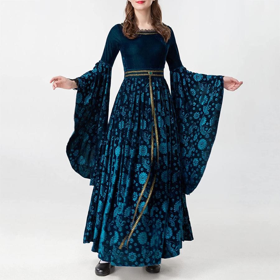 最安挑戦 コスプレ プリンセス レディース コスチ 大人用 ドクロ ゴシック風 衣装 魔女 中世ヨーロッパ ワンピース 仮装 レディース ハロウィン Timsa その他のコスプレ衣装 Amilian De