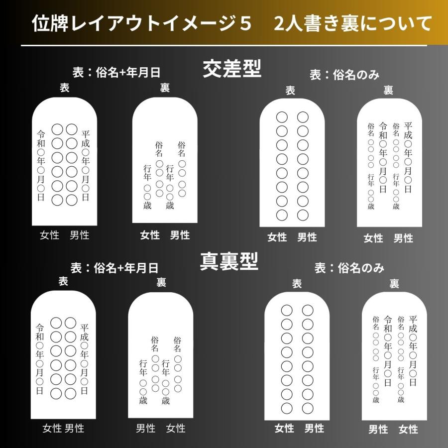 位牌 紫檀 黒檀 春日 5.5 5.5寸 5.5号 紫丹 黒丹 唐木 彫刻又は書き