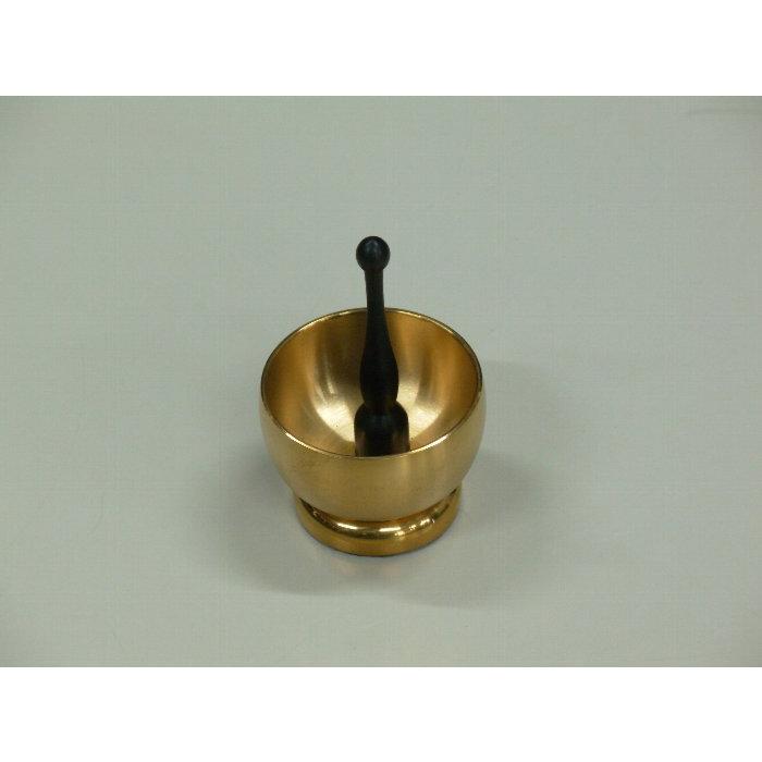 こりん1.5 台　黒檀製リン棒付　直径45mm 送料無料