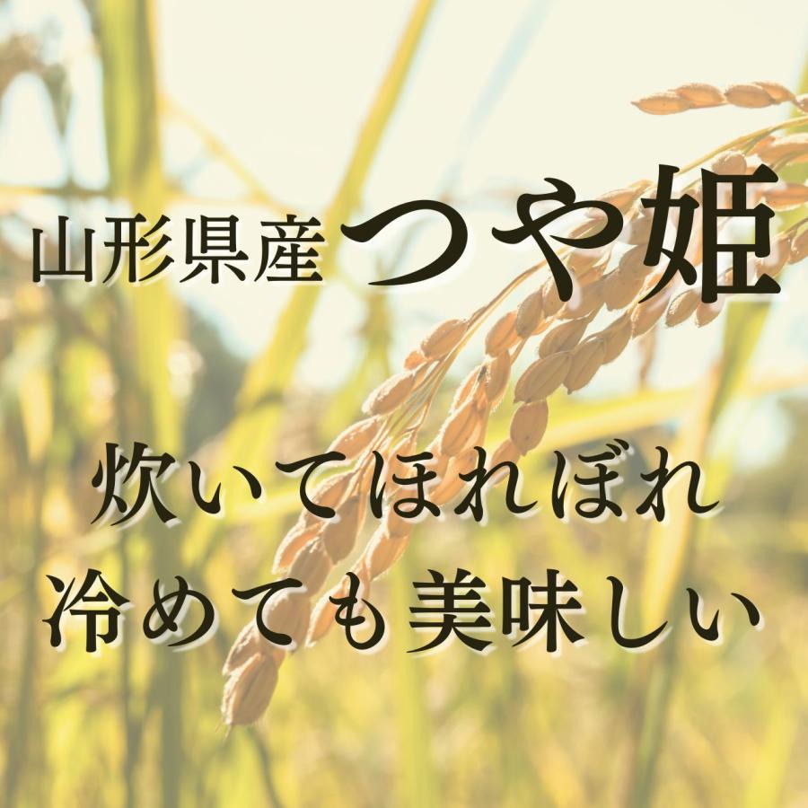 山形県産 つや姫 無洗米 真空パック 6個入り 900g メール便 : すとう