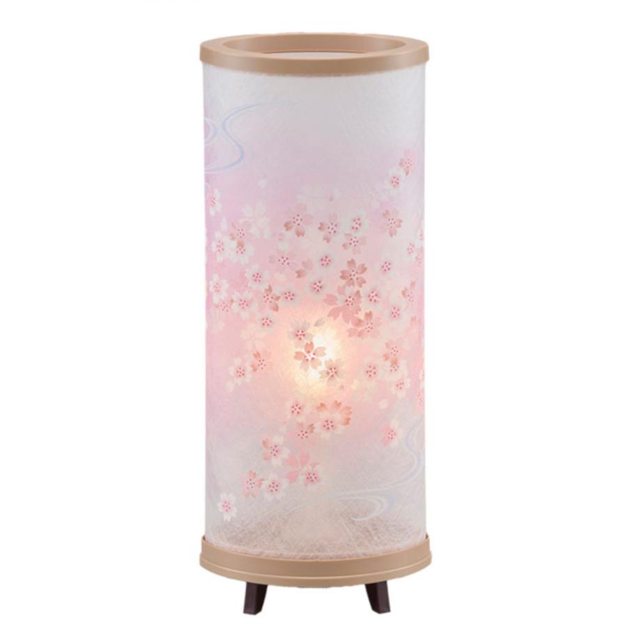 回転灯篭 おとわ1号 モカ色 桜 53cm コンセント式 1個 包装のし付無料