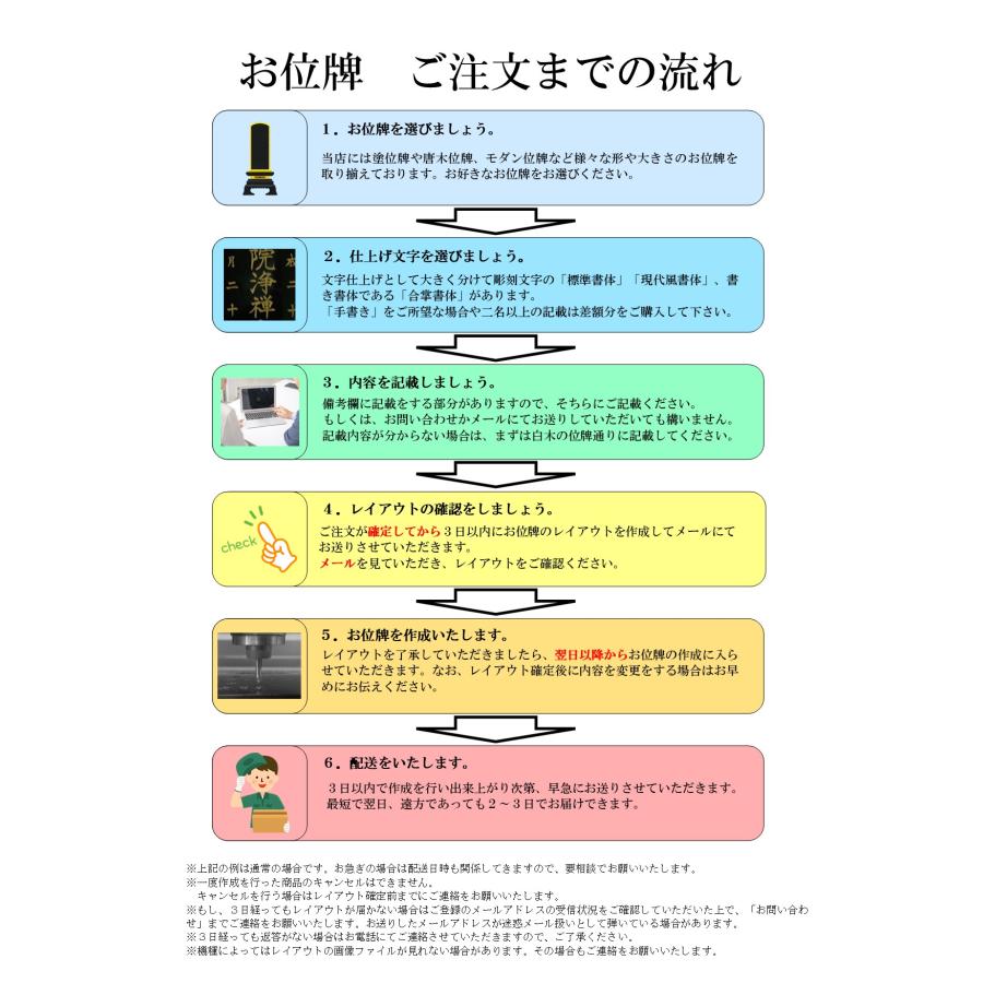 モダンK 位牌 金粉 黒塗 5.5寸 戒名入れ付 モダン仏壇 ミニ仏壇 家具調 送料無料 ihai_4