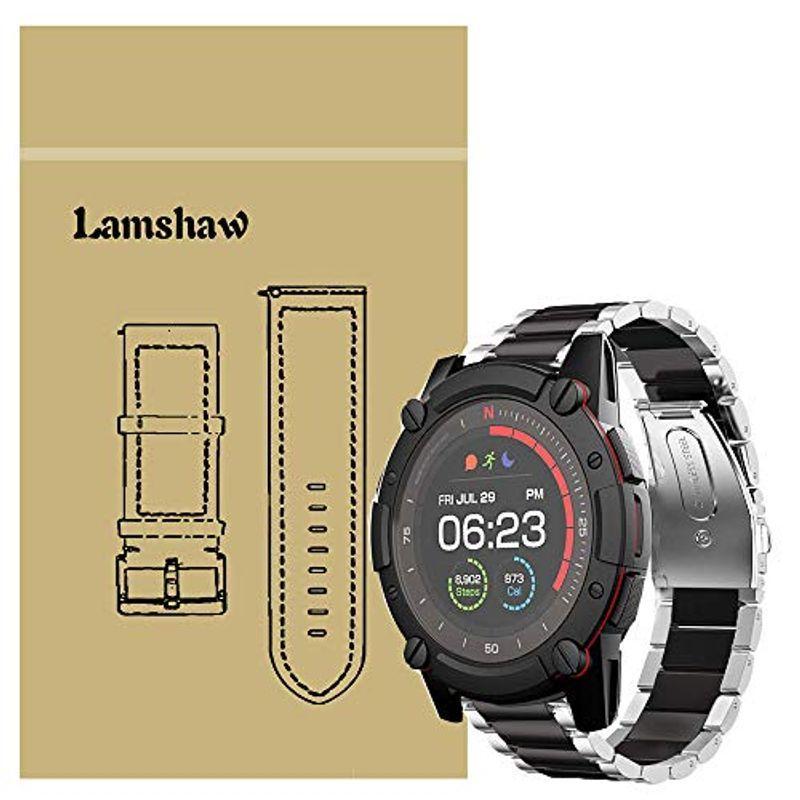 トラディショナルウェザーウエア Powerwatch 2 バンド Lamshaw ステンレス メタル ベルト 交換バンド 対応 Powerwatch 2 スマートウォッチ Www Morinokodomo Pl