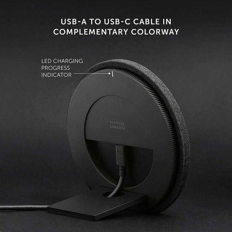 シルバーグレー サイズ NATIVE UNION DOCK Wireless Charger Stand 10W