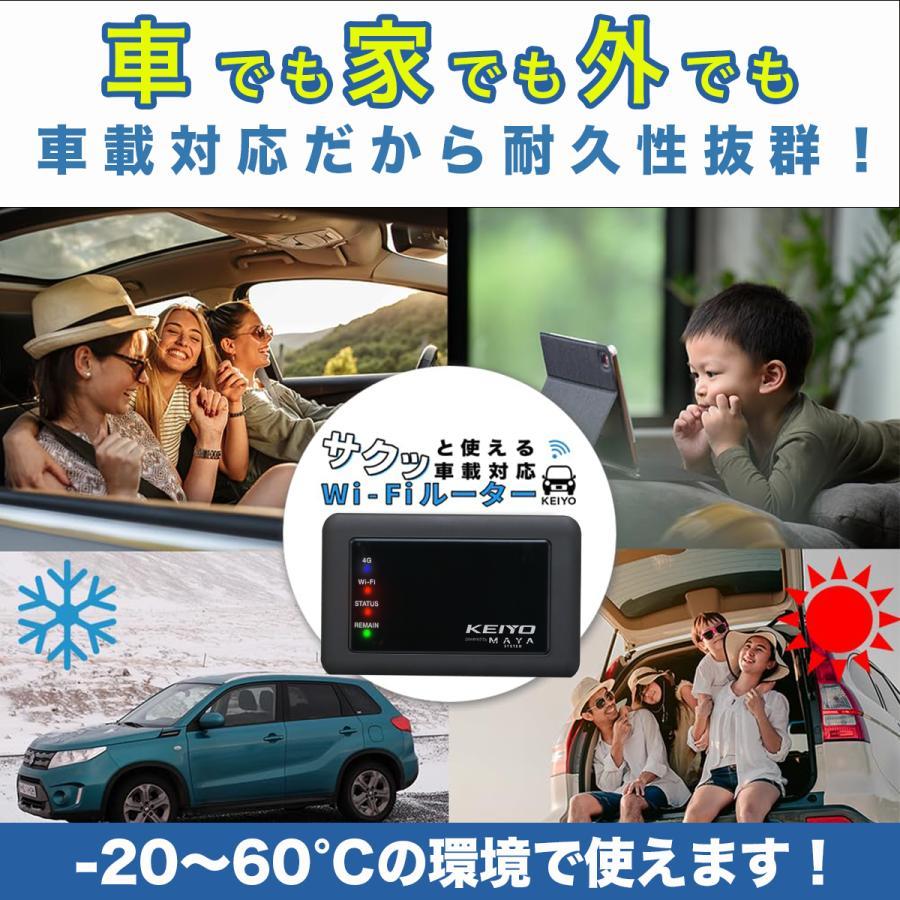KEIYO サクッとWi-Fi ルーター AN-S117 ルーター 車載対応 Wi-Fiルーター USB電源使用 車用 日本メーカー SIM 契約不要 コンパクトサイズ モバイル｜ysy｜05