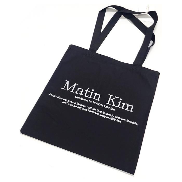 Matin Kim 黒 エコバッグ 大きめ ⭐︎新品未使用⭐︎マーティンキム トートバック エコバッグ