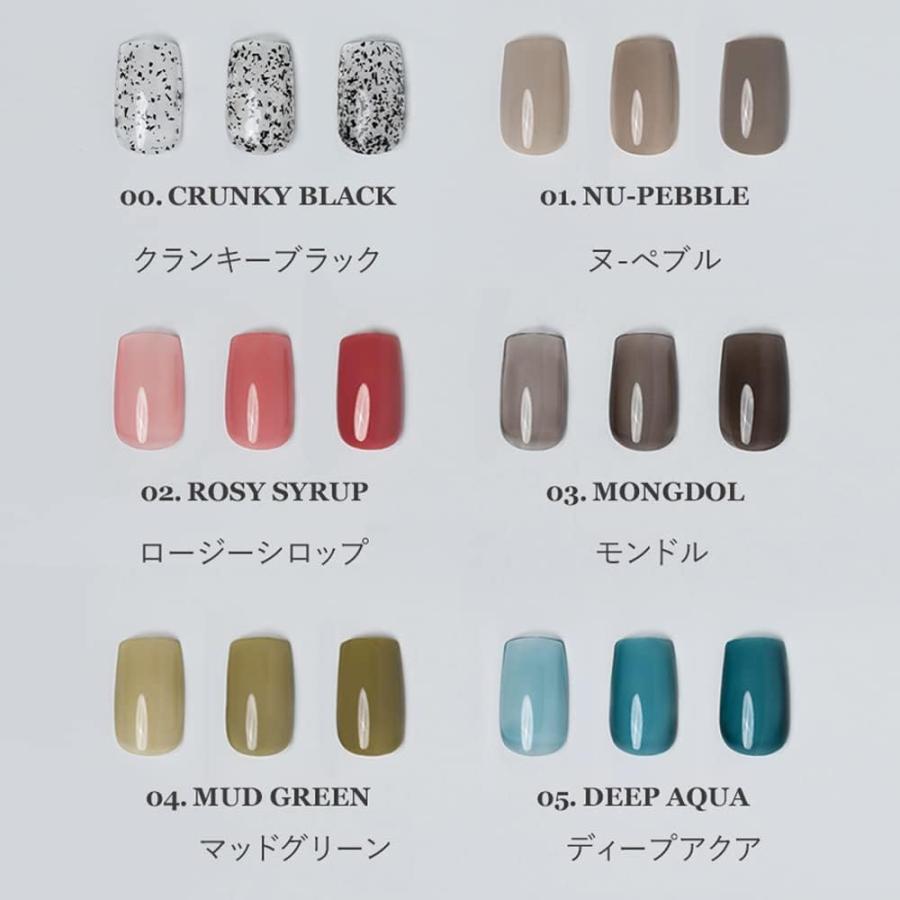 rom＆nd 【送料無料】rom&nd ロムアンド ネイル 【正規品】MOOD PEBBLE