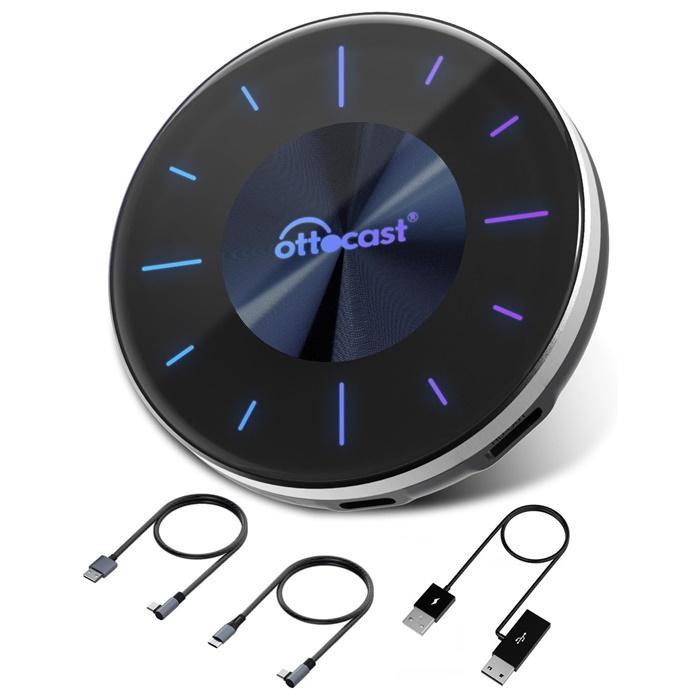ottocast オットキャスト PCS46 CarPlay AI Box＋第2世代リモコン BT02
