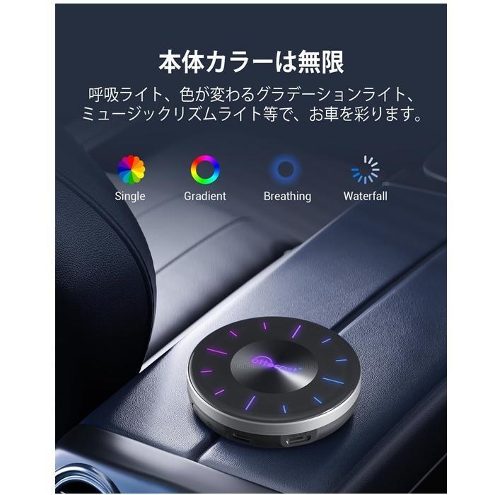 ottocast オットキャスト PCS46 CarPlay AI Box＋第2世代リモコン BT02