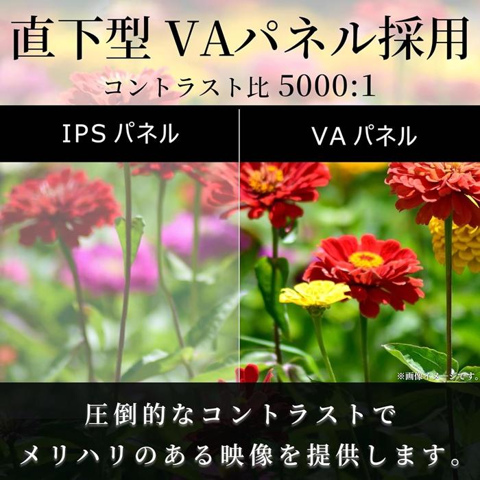 RCA RCA TV 43V型 4K対応 テレビ RCA-43TUH1 HDR10 ダブルチューナー