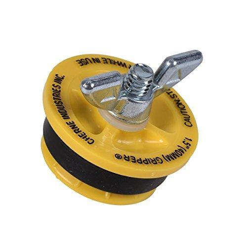 Cherne 270210 End of Pipe Gripper Mechanical Plug 1-1/2", Yellow並行輸入品　送料無料｜ysysstore