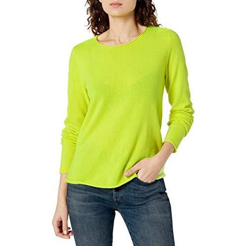 お気にいる】 Majestic Filatures Women's Classic Crew Neck Sweater 