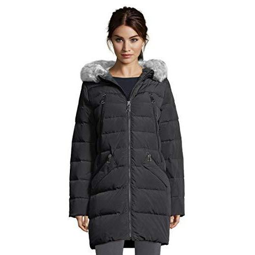 NUTEXROL Womens Parka Thickened Winter Coat Zipper Stylish Overwear Jacket