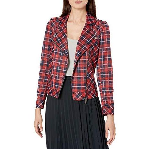 最適な材料 Vince Camuto Women S Knit Plaid Moto Jacket Burnt Amber Extra Large並行輸入品 Ys Ysysストア 通販 Yahoo ショッピング コンビニ受取対応商品 Assinatura Ionline Pt