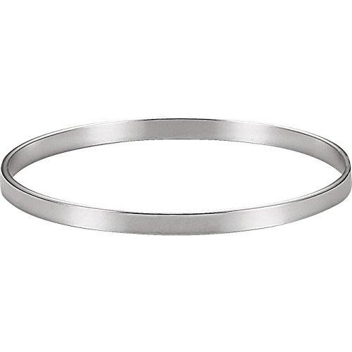 Sterling Silver 4.75mm Bangle Bracelet並行輸入品u3000送料無料