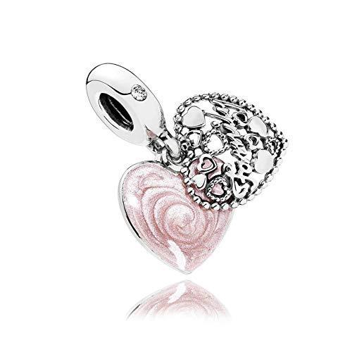 Love Makes a Family Authentic 925 Sterling Silver Bead Charm Fits Pandora C｜ysysstore